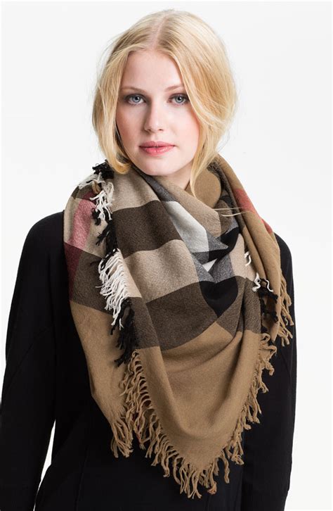 merino wool cashmere burberry scarf|Wool Scarves For Women .